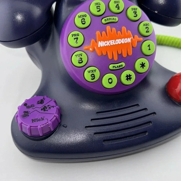 NICKELODEON VTG Talk Blaster Retro 97'
Landline Cord Single Line Telephone - Picture 3 of 7